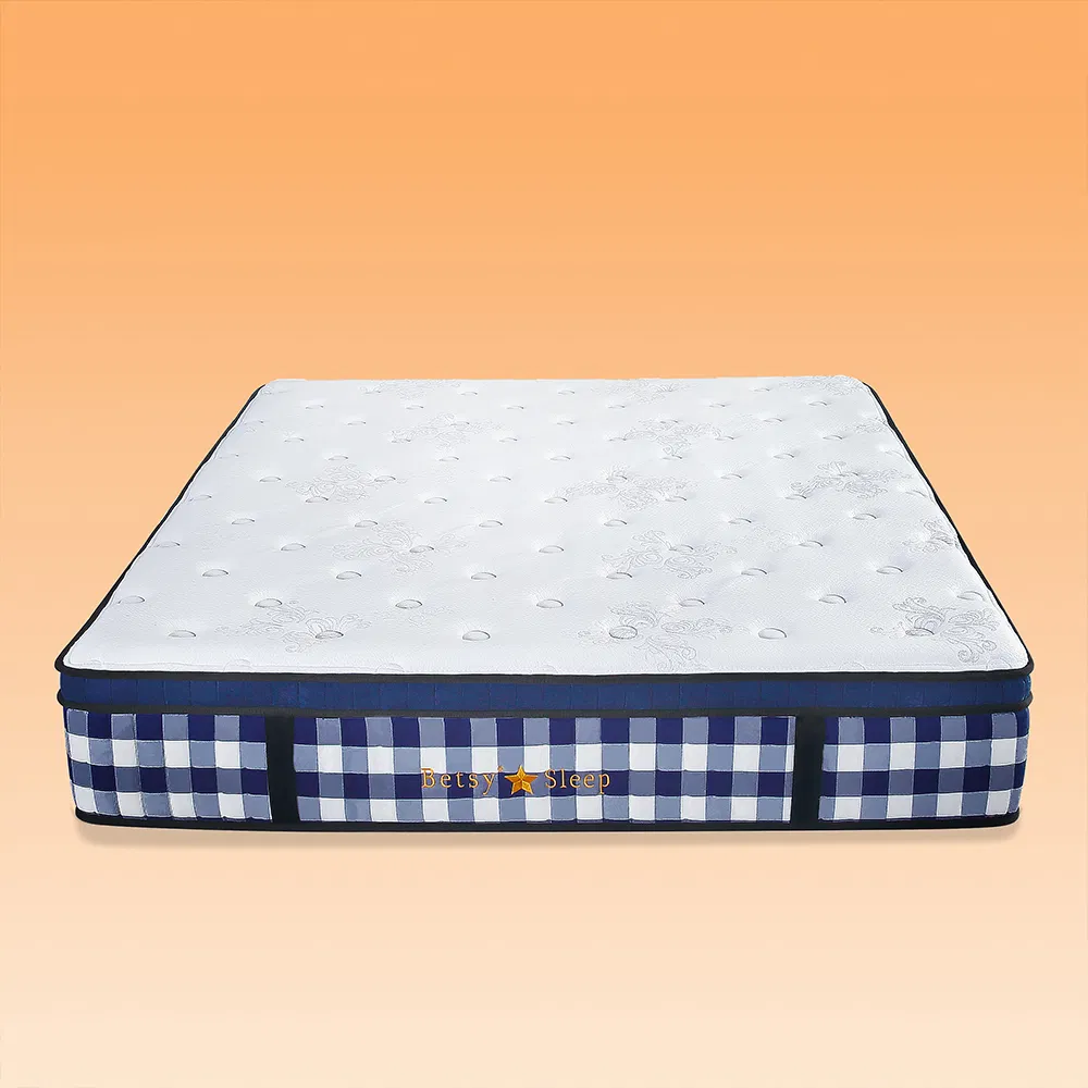 Hotel Furniture High Quality Queen Size Compressed Pocket Spring Bed Mattress