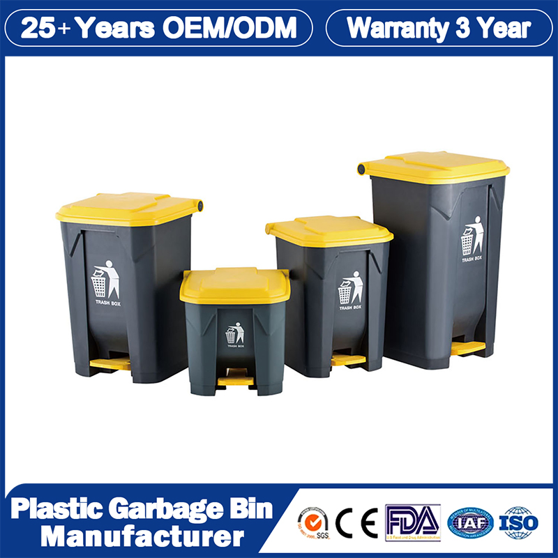 Plastic Garbage Bin Manufacturer 30L/50L/100L/120L/240L/360L/660L/1100L Trash/Rubbish/Dustbin/Wheelie Outdoor HDPE Medical Mobile Waste Container Bin with Wheel