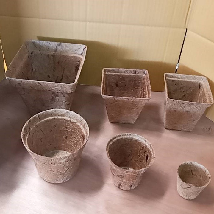 Горшок для растений кокосовый биоразлагаемый