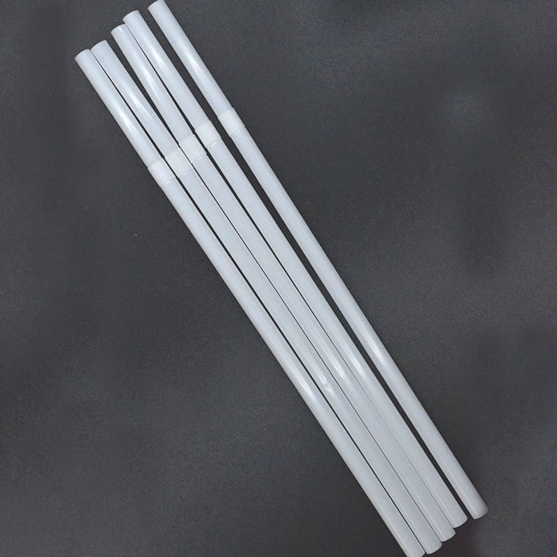 Disposable Flexible 210mm Clear Drinking Straws