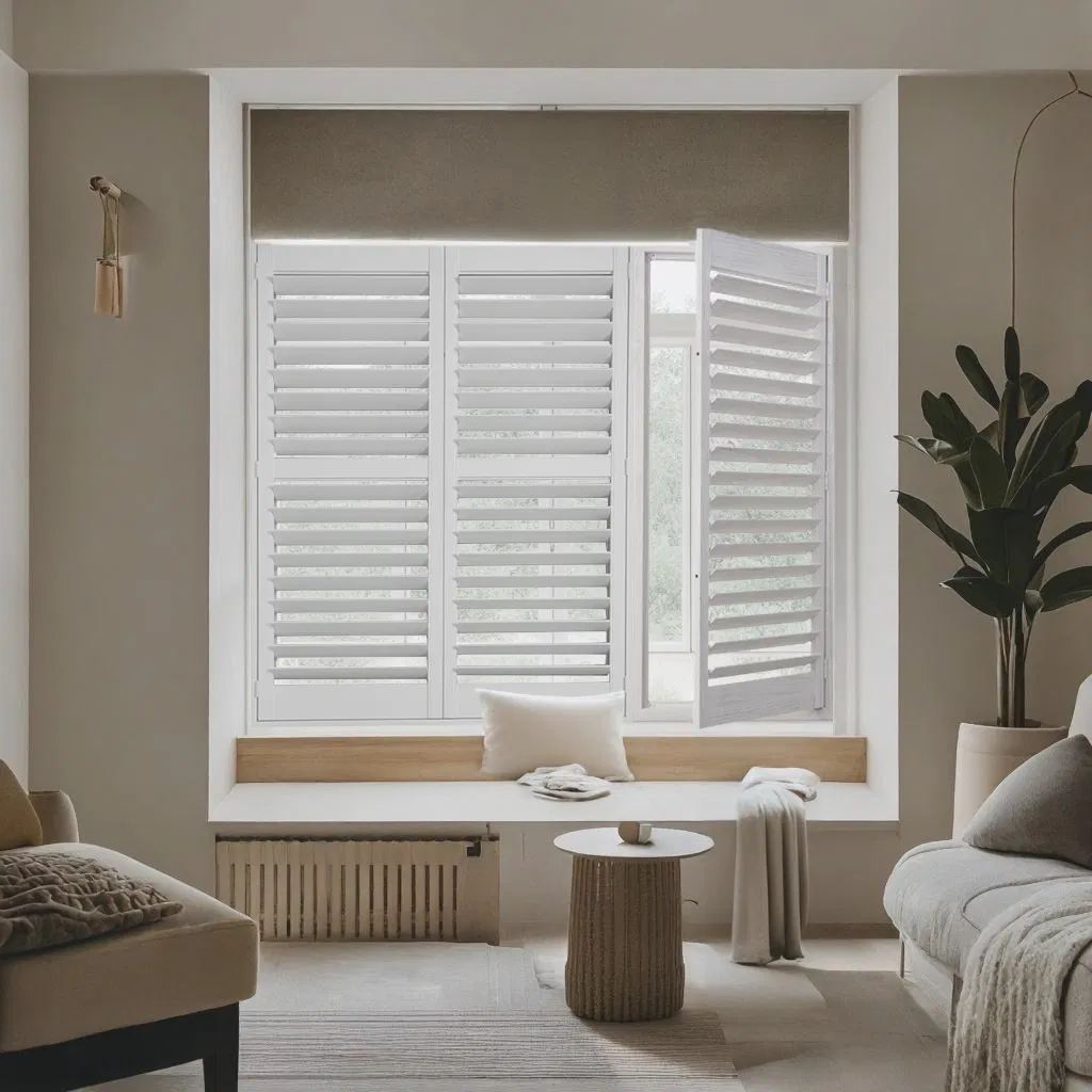 Vinyl PVC Plantation Shutters Are Popular Resist Fading Rot and Cracking