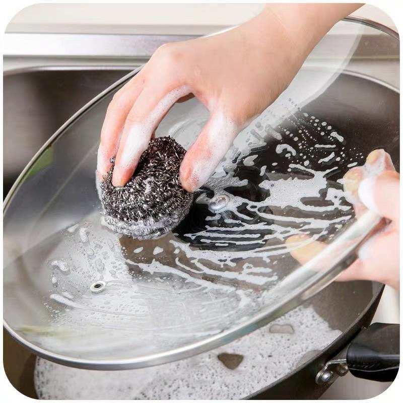 High Quality Stainless Steel Scourer for Kitchen Cleaning with Collective Package