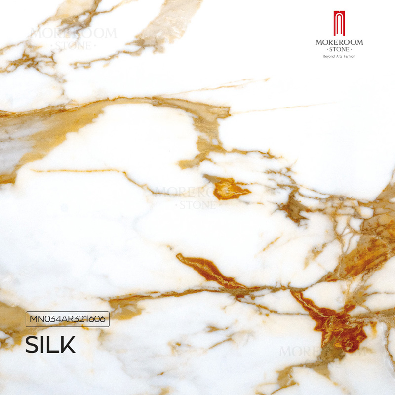 Large Format Tile Calacatte Gold Marble Look for Flooring and Wall Cladding
