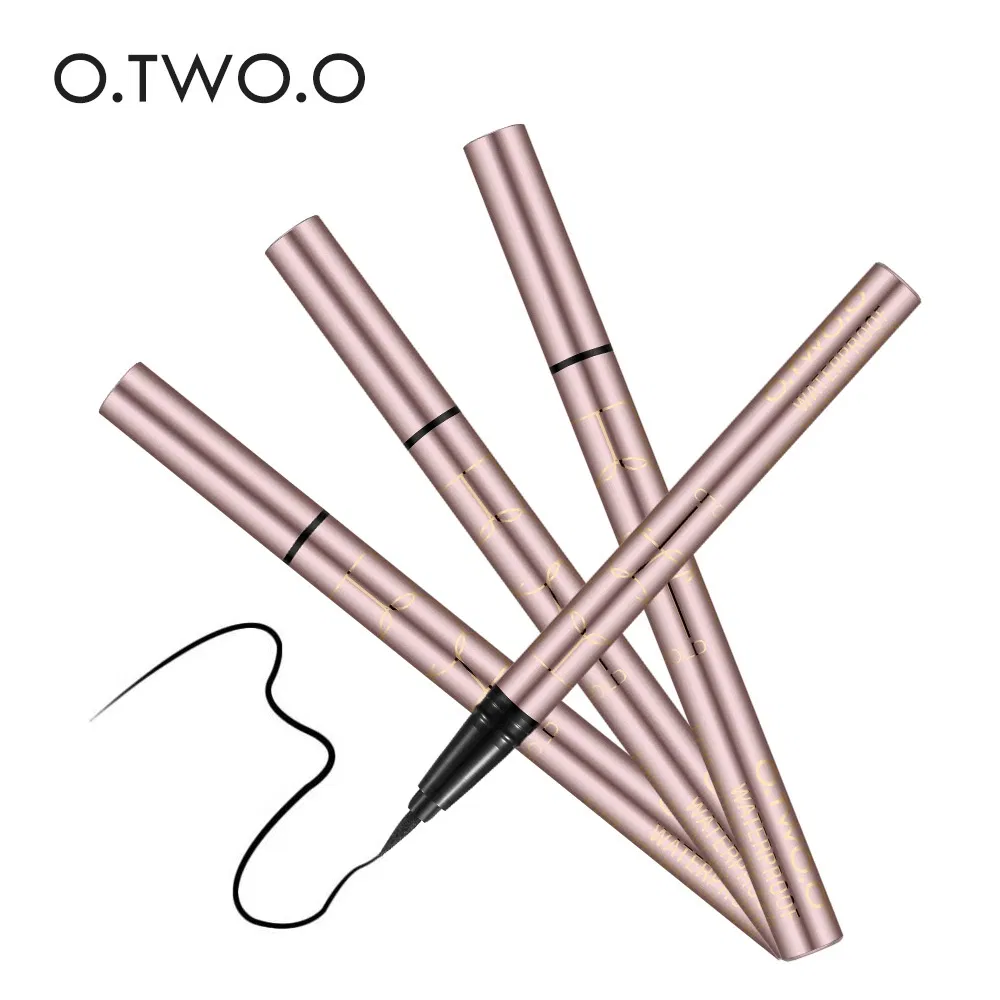 EL02o. Two.: . O New Eyeliner Pen Durable Water-Proof Instant Dry a Hot-Selling Eyeliner Shaped Pen Have Stock