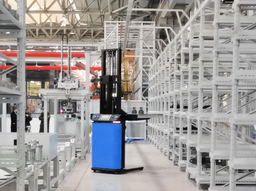 Smart Intelligent Forklift Agv for Efficient Warehouse Handling Solutions