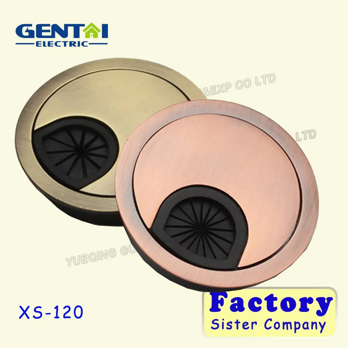 Aluminum Alloy Table Hole Cover/Office Desk Line Box/Grommets for Computer Desk