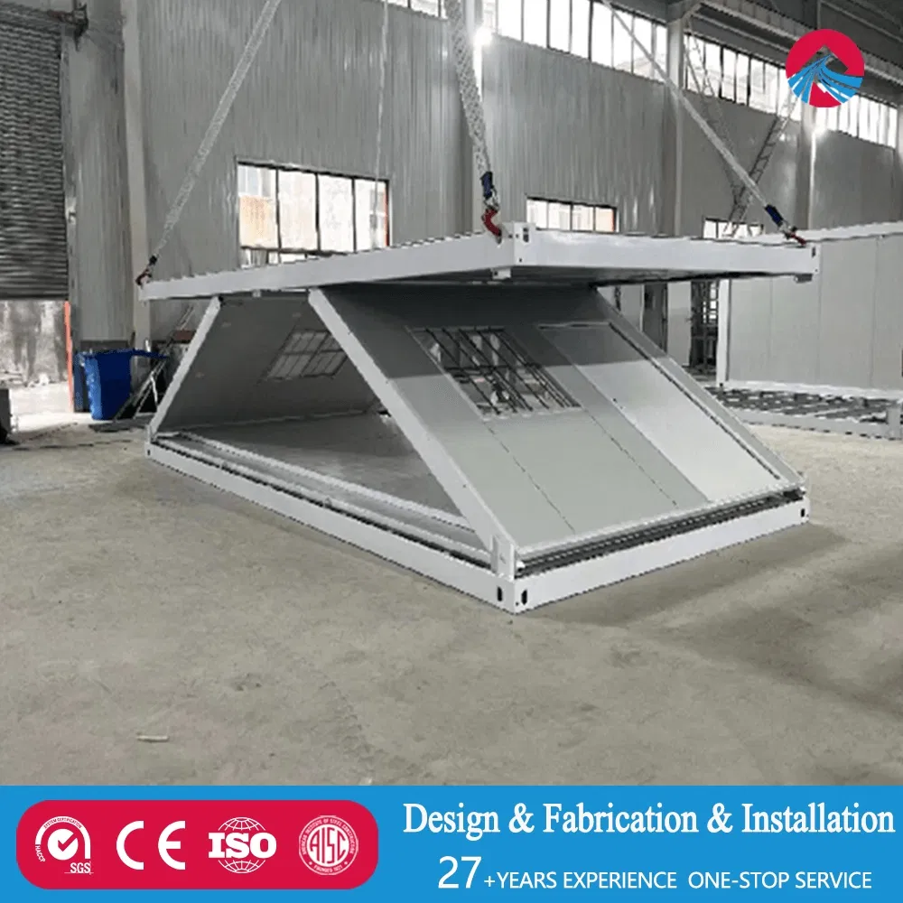 Weather-Resistant Steel Prefabricated House with Windproof (Grade 12) & Waterproof Design, ISO Certified, for Plateau Areas, Coastal Villages & Mining Camps