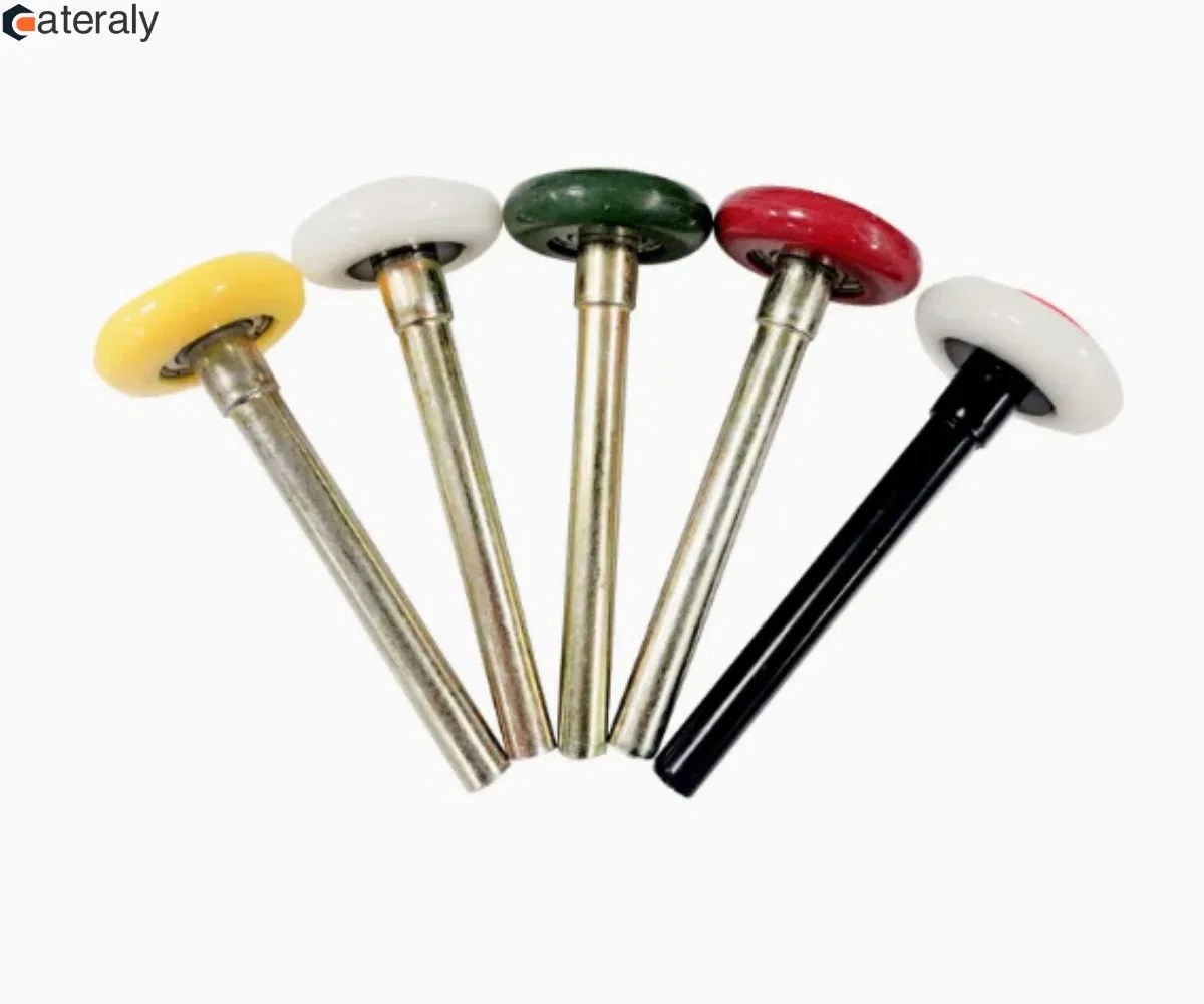Factory Wholesale Premium Smooth-Glide Garage Door Roller Set for Easy Use 47mm 10 Pack 2'' Aluminum Garage Door Rollers Nylon Roller Wheel for Garage Door