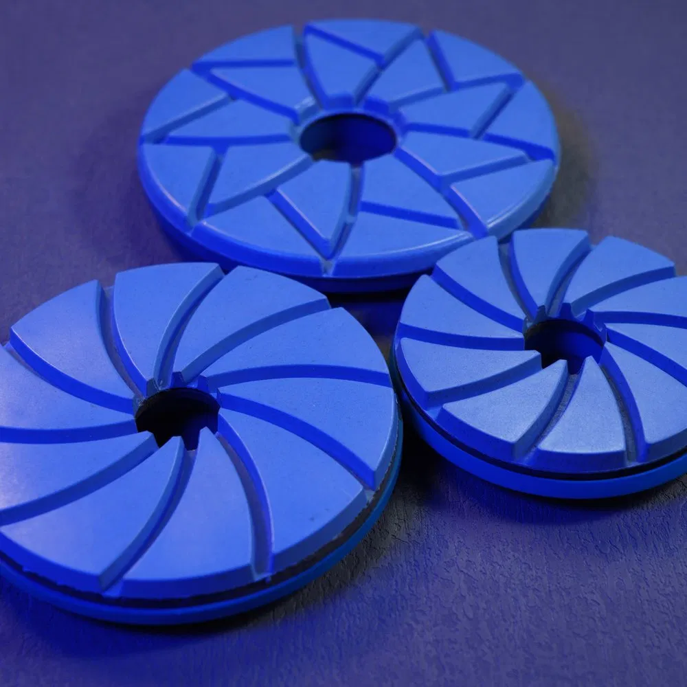 125mm Snail Lock Polishing Disc Diamond Resin Polishing Pad