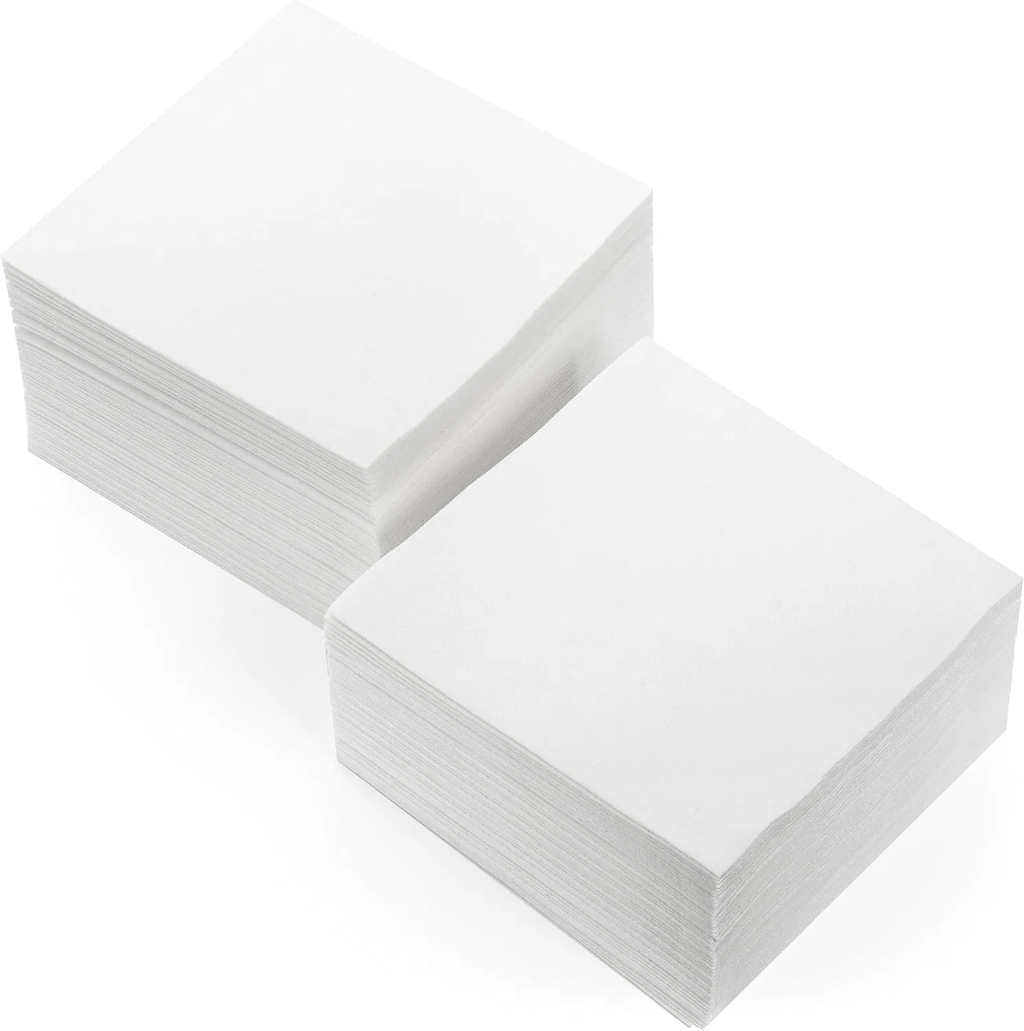 Logo White Cocktail Napkin Paper Napkins Virgin Wood Pulp for Hotel