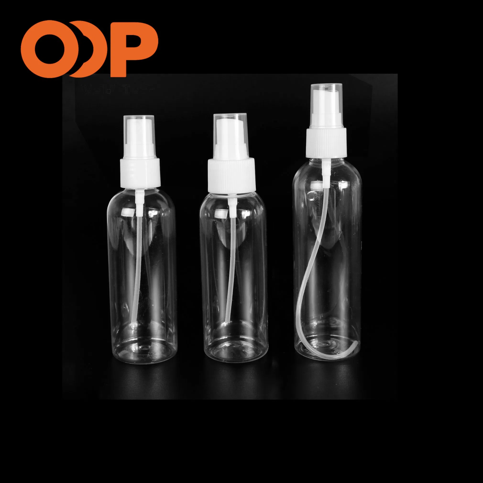 Clear Spray Bottle Pet Plastic Mist Spray 100ml Bottles