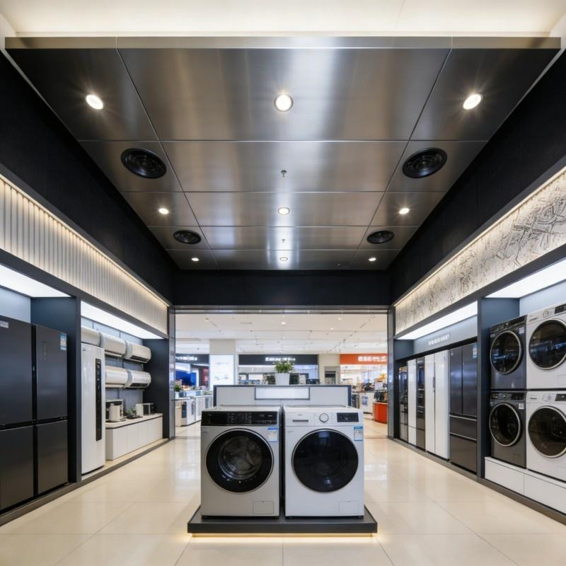 Matte Finish Aluminum Ceiling for Retail Store Interior