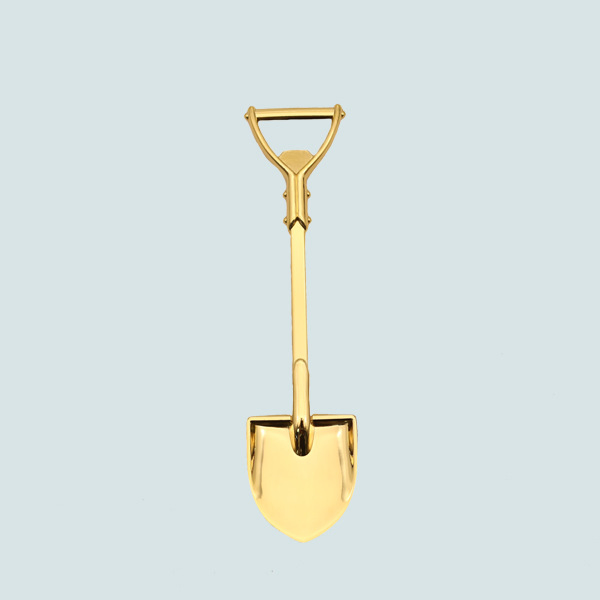 Premium Quality Metal Scoop Bottle Opener in Stylish Gold Finish