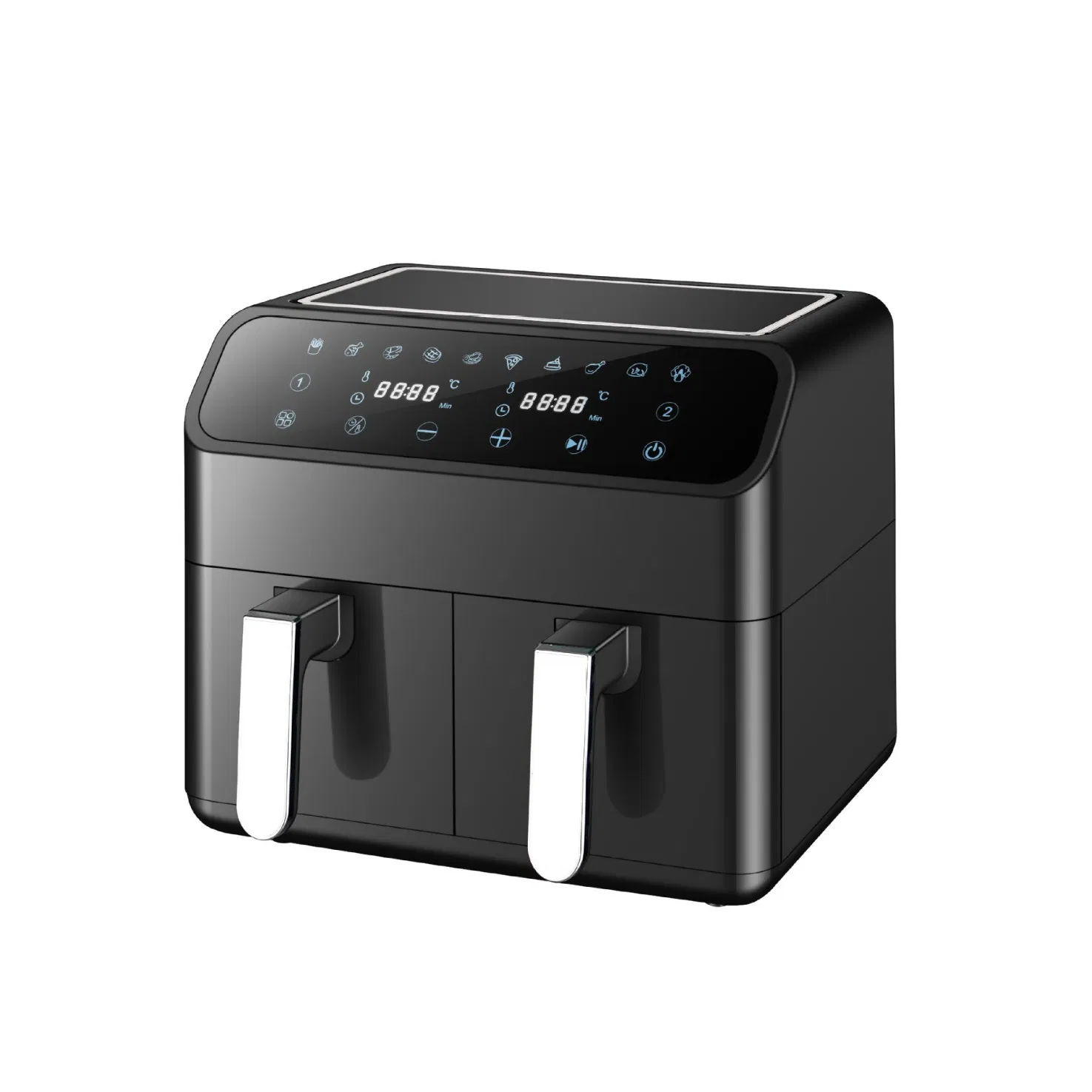 Effortless Multifunctional Precision Rapid Crisp Large Capacity Dual Basket Air Fryer Perfect for Kitchen Multiple Cooking Methods