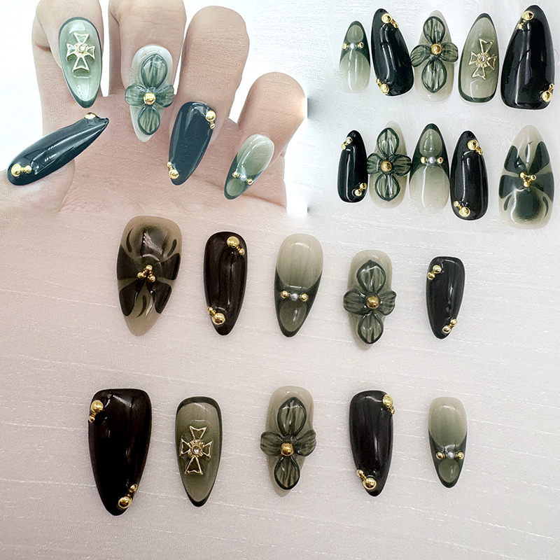 Luxury Nail Art Series Afternoon Mocha Hetian Jade