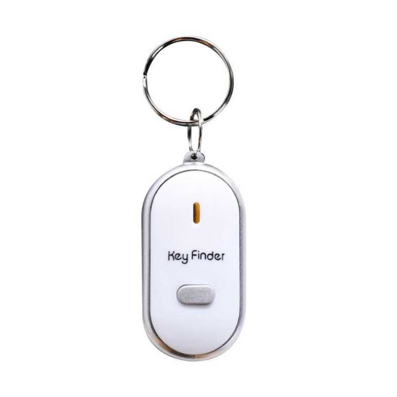 Anti Lost Logo Custom Multi Models LED Alarm Whistle Key Finder
