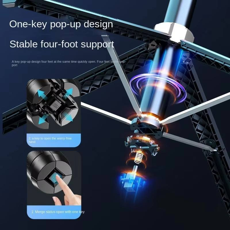 Factory Wholesale Light Selfie Stick Handheld Stabilizer Bluetooth Mobile Phone Tripod Foldable