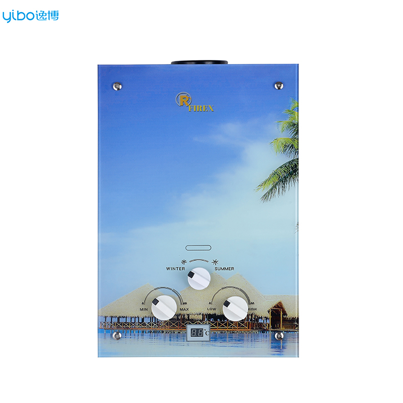 2026 New Design OEM ODM 6 7 8 10 12 16 20 L Tankless Gas Water Heater with LCD Display - Instant 220V Hot Water