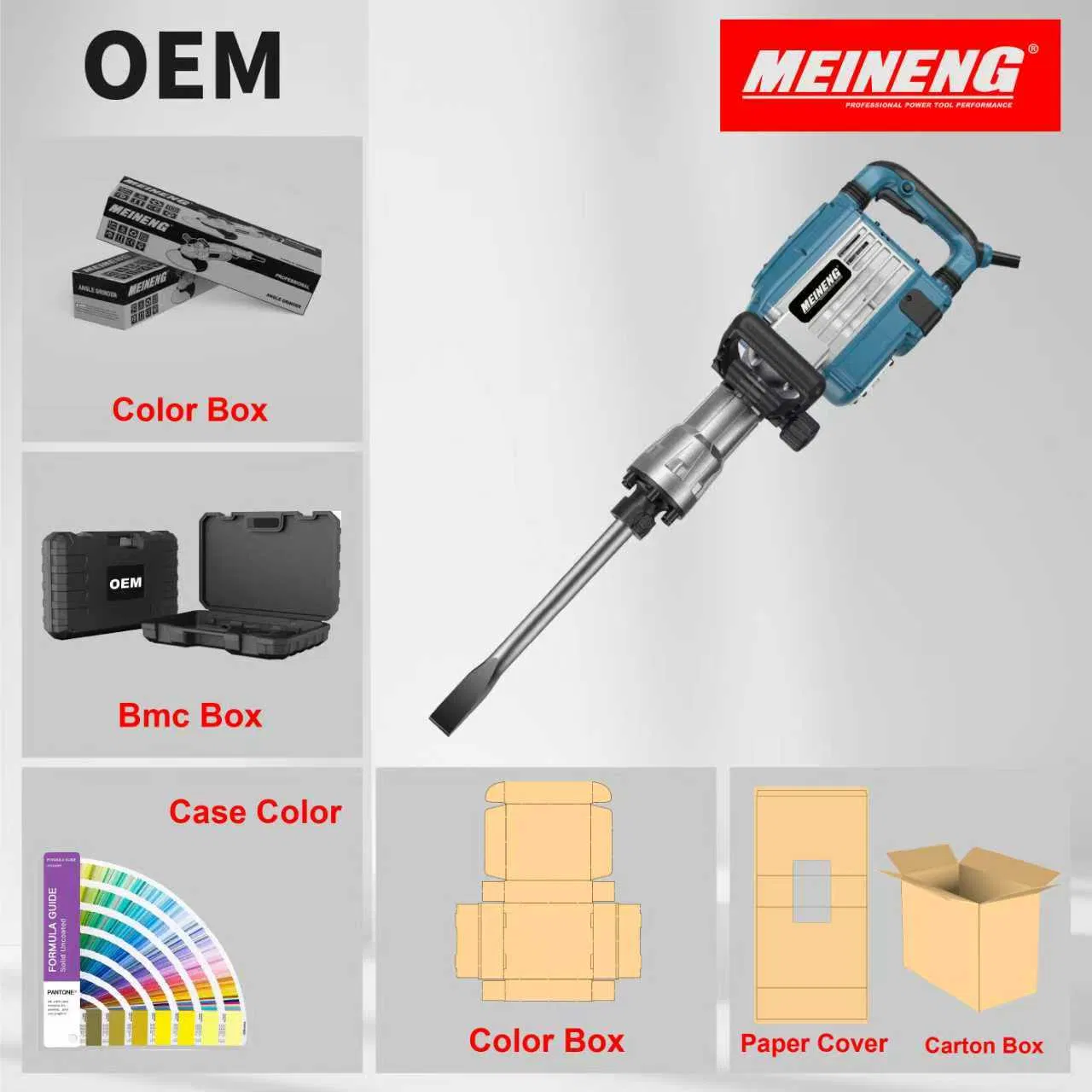 Отбойный молоток Demolition Hammer 3125, 2300Вт
