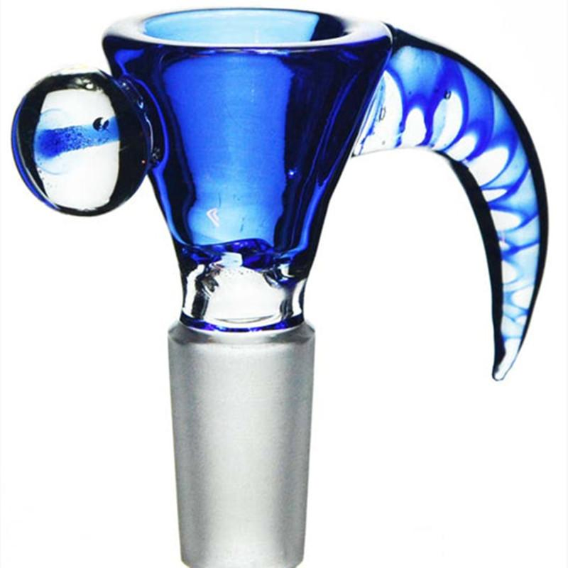 Colored Bowl Glass Dabber Smoking Accessories for Water Pipe