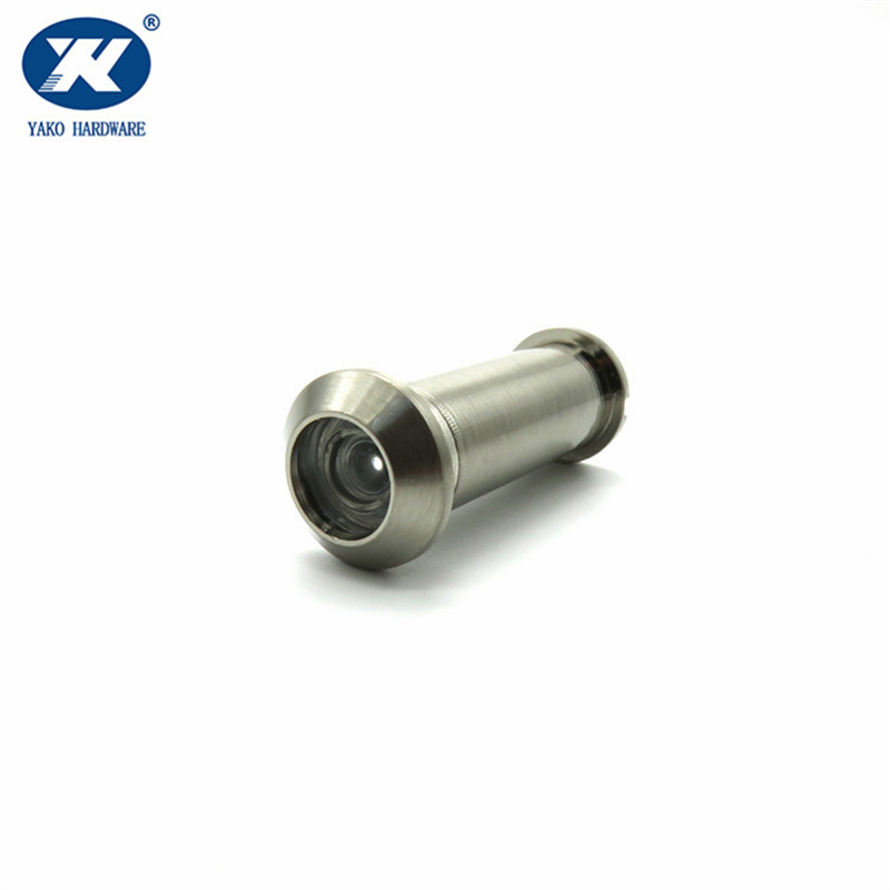160 Degree Wide Angle Glass Lens Brass Door Viewer