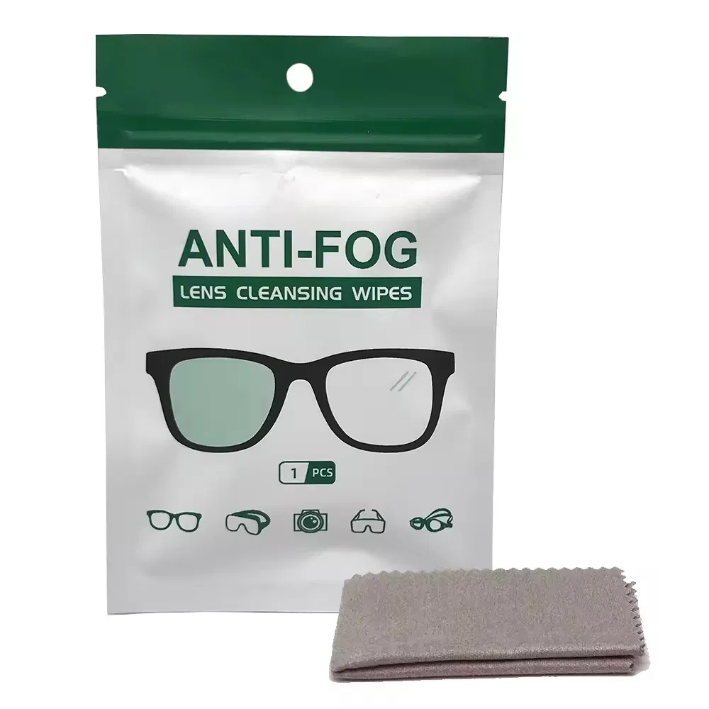 Multi-Use Anti-Fog Microfiber Suede Cloth Wet and Dry Eyeglass Cleaner Eyeglasses Care Product