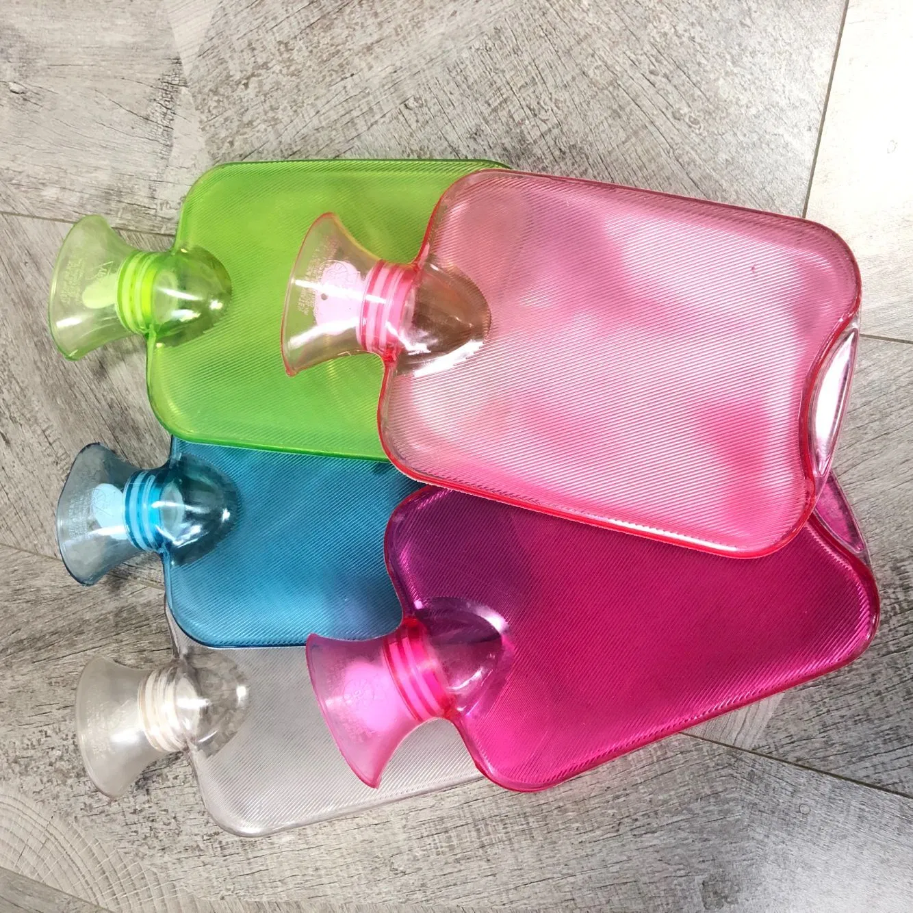 Comfortable PVC Hot Water Bottle Bag Sample Customization Available