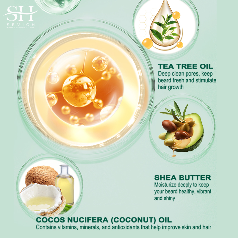 Tea Tree Perfect Hair Beard Shampoo and Conditioner for Men