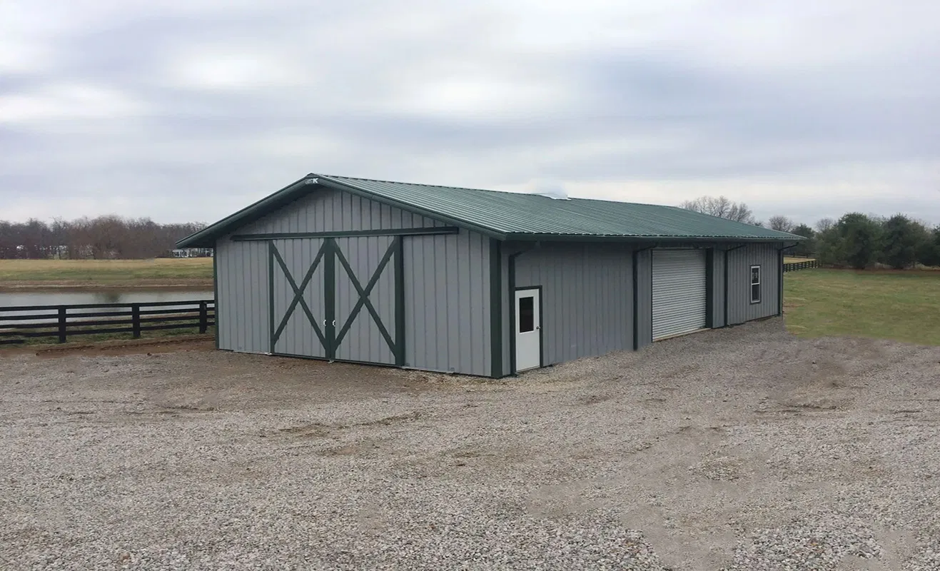 Innovative Steel Structure Farming Complex with Advanced Automation and Climate Control Systems