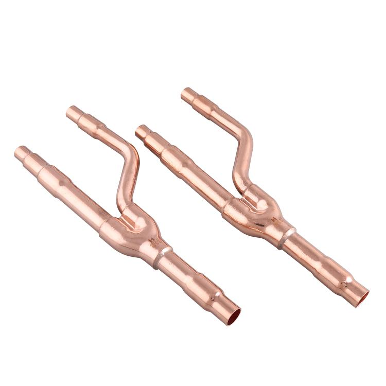 Hailiang Copper Branch Pipe with Y Joint and Welding Connection for Vrv A/C Systems
