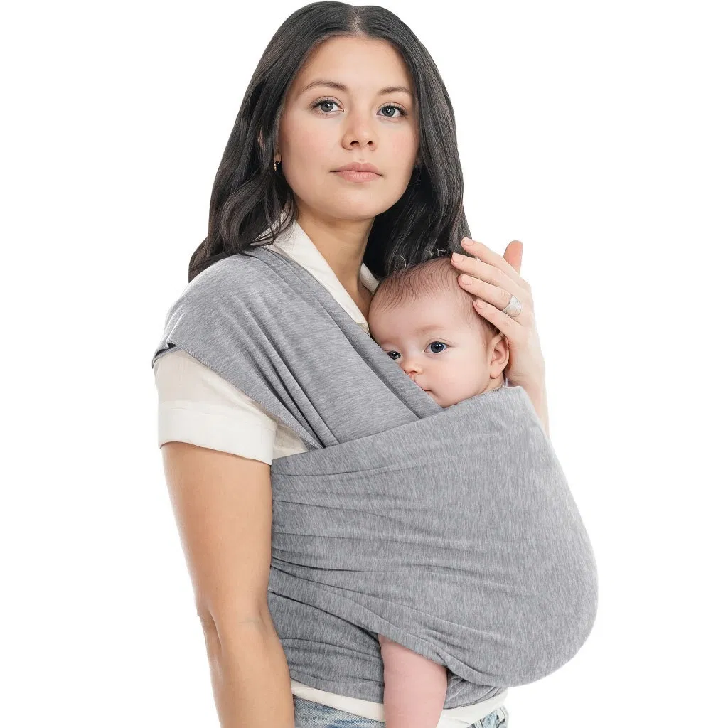 USA Europe Foldable Natural Organic Cotton Baby Sling Carrier Wrap Promotional
