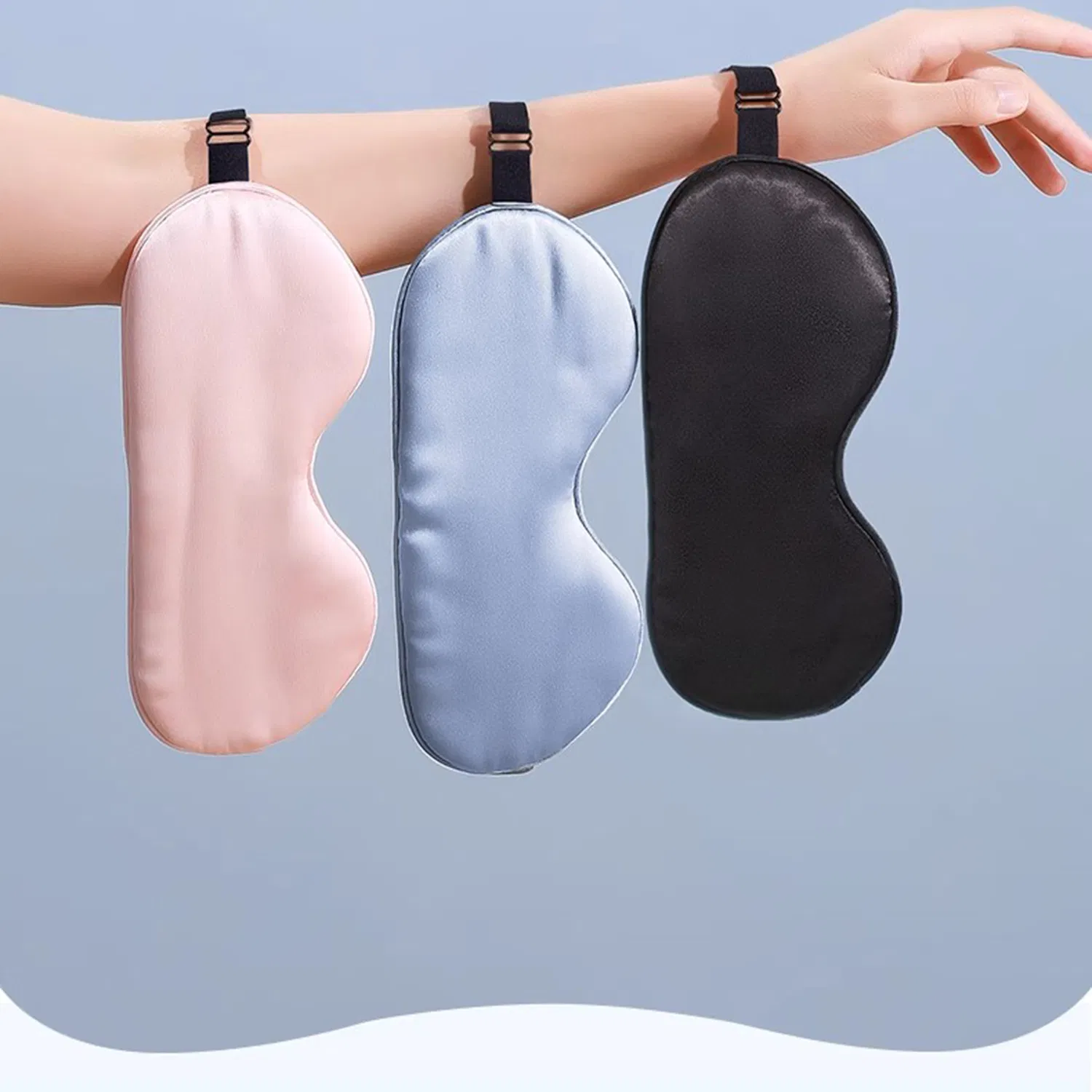 Soft Silk Eye Mask for Travel and Home Sleep Enhancement