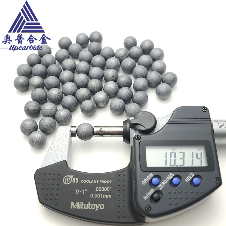 Заготовка шарика из карбида вольфрама 10 мм