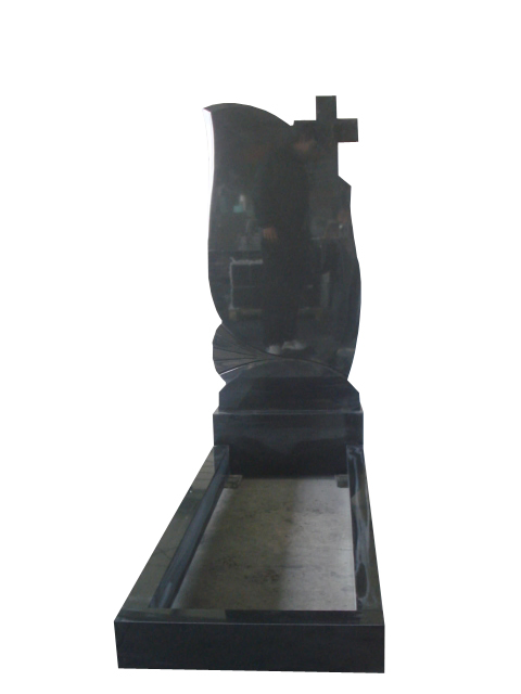 Granite Tombstone Design Luxury Tombstone Black Obsidian Plan for Gravestone