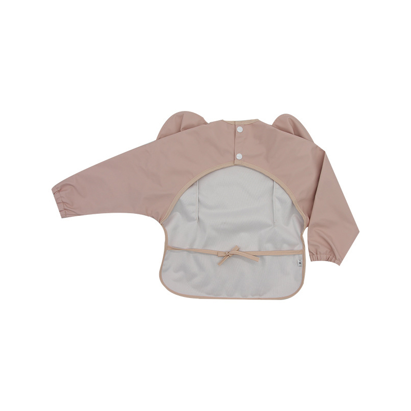 New Hot Selling PU Waterproof Children's Cover Baby Anti Fouling Twill Fabric Bib