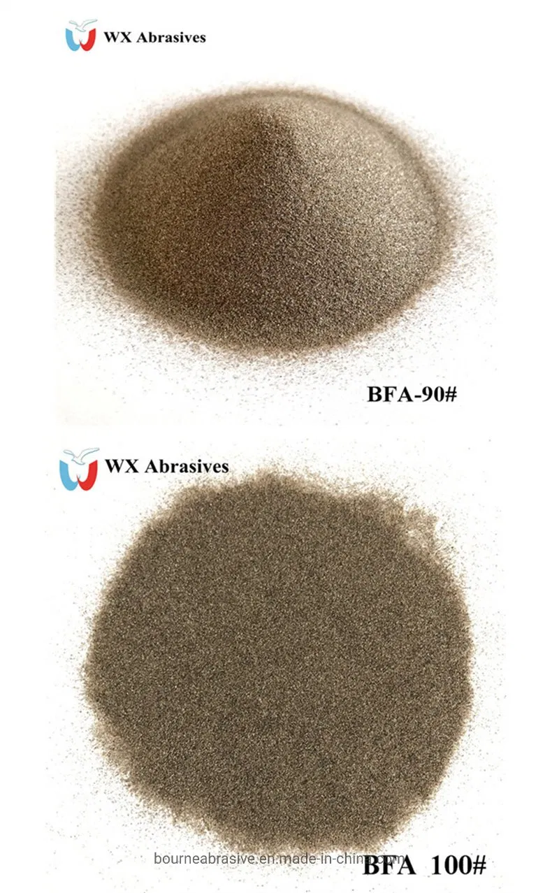 Коричневый электрокорунд F16 F24 F30 для пескоструйки