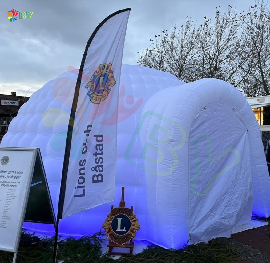 Giant Outdoor Inflatable Circus Tent Commercial Inflatable Dome Tent