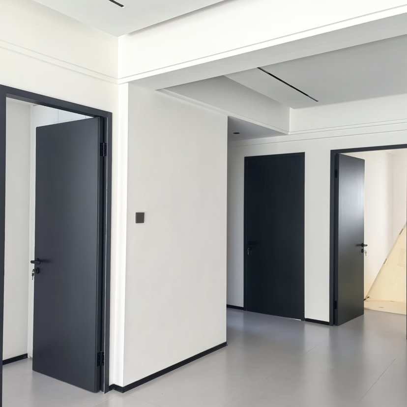 Scratch-Resistant Light-Colored High-End Soundproof Solid Wood Door
