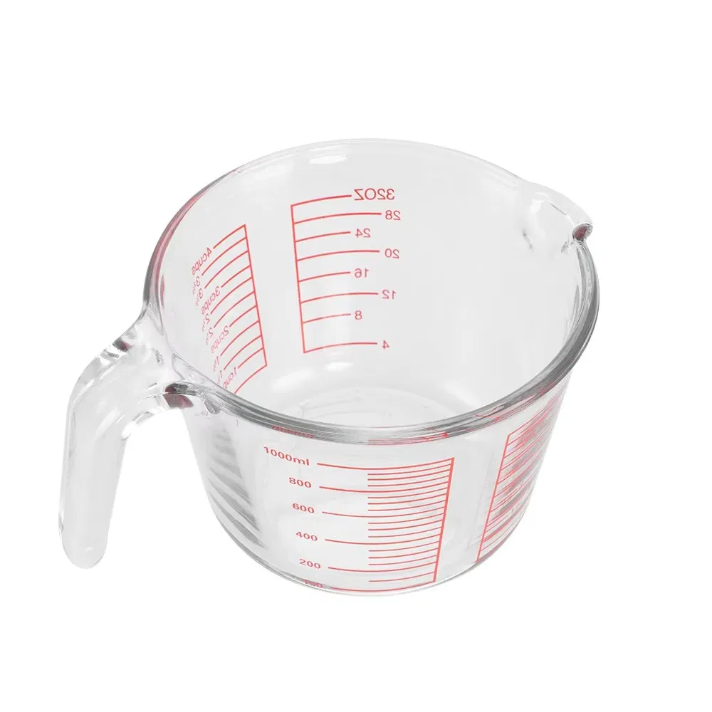 8oz/16oz/32oz Glass Cup for Kitchen Baking Hotels Restaurants Milk Water Coffee Liquids