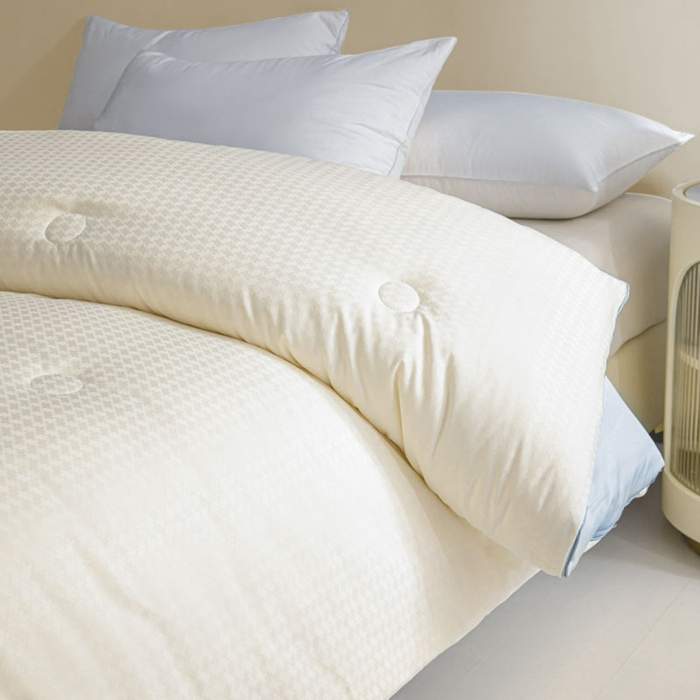 Luxury Soybean Silk Floss Microfiber Quilt Set Organic Cotton Bedding Quilts