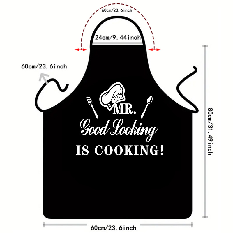 Stylish Adjustable Linen Cooking Apron for Home Chefs