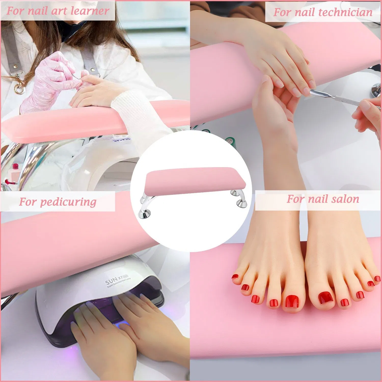 European-Style Large Hand Pillow Hand Cushion Support Foot Stool Comfortable Nail Salon Tools Phototherapy Lamp Nail Hand Pillow