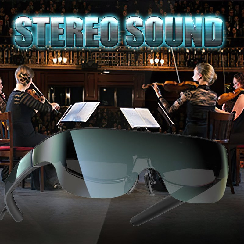 True Color Big HD Screen Stereo Sound Juego Gafas Ar Vr Smart Glasses