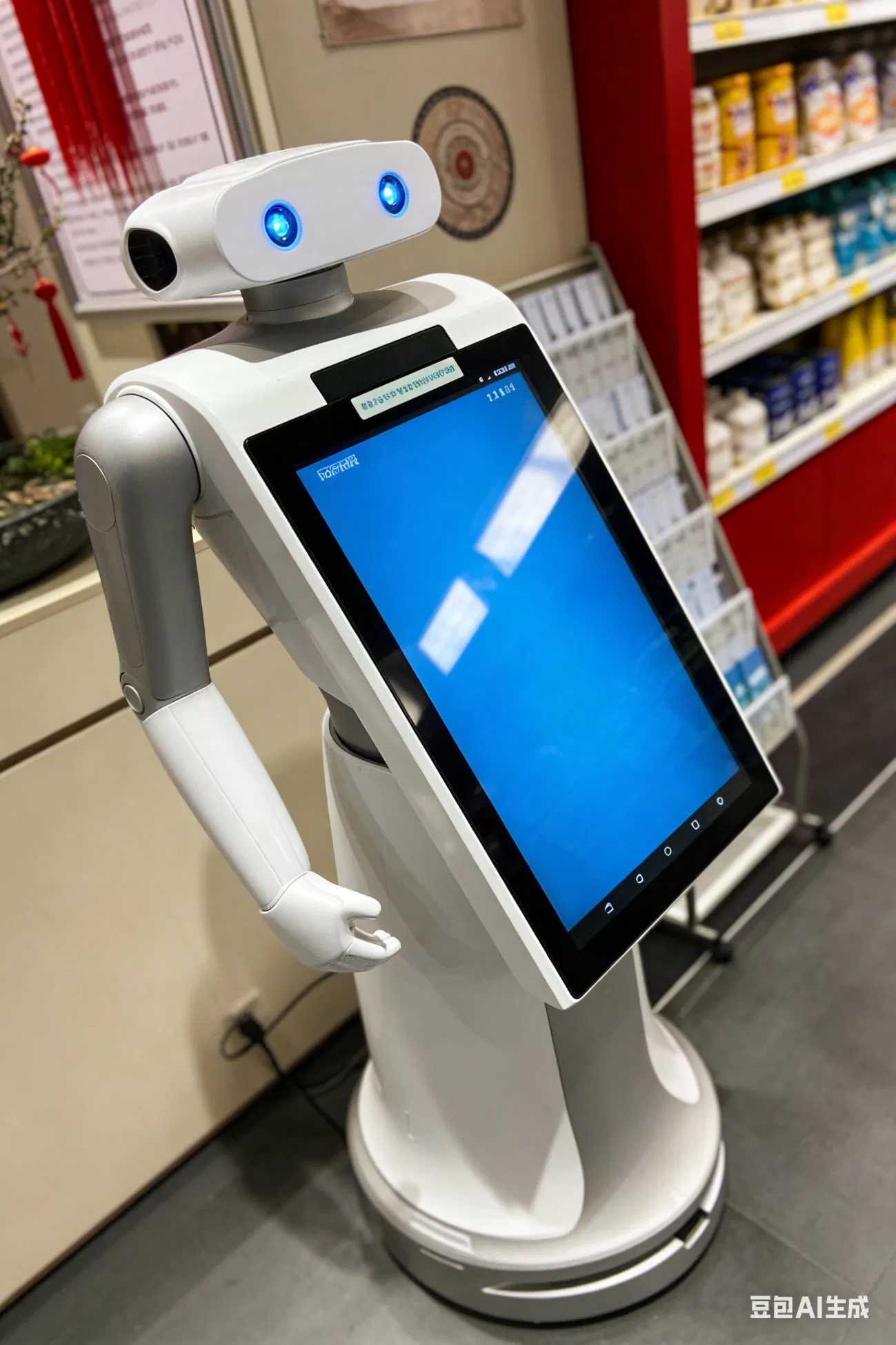 Dish Delivery Robot Robot for Hotel Delivery Room