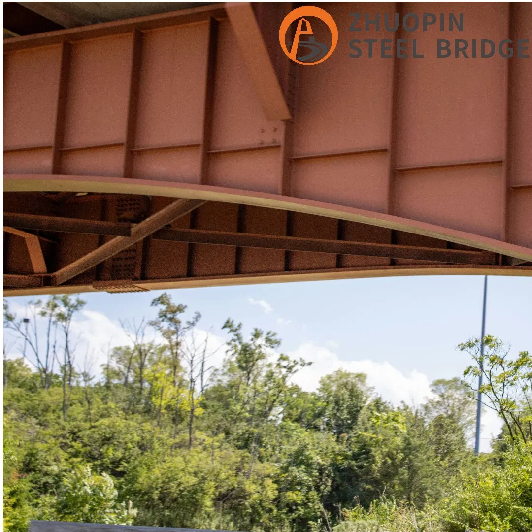 Aws D1.1/1.5 Certified Steel Structure Bridge Steel / Box Girder Bridge