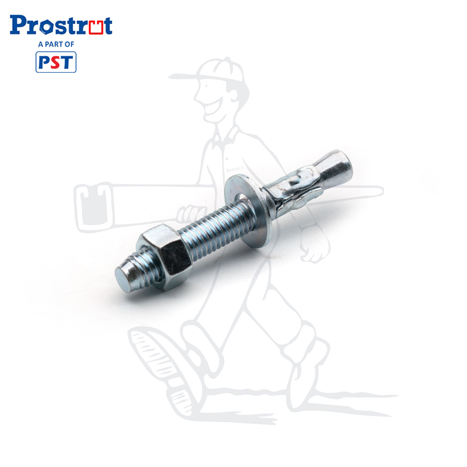 Carbon Steel Wedge Expansion Anchor Bolt with Nuts and Washers