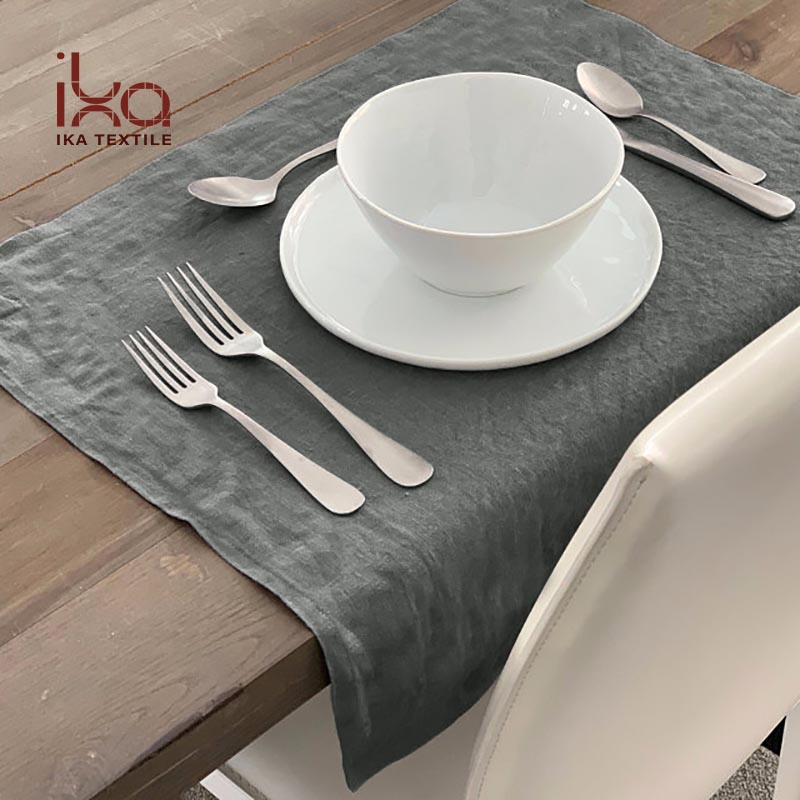 Hot Sale Aesthetic Wholesale Wedding Decoration Items Home Decor Table Personalized Lunch Custom Printed Embroidered Linen Napkin