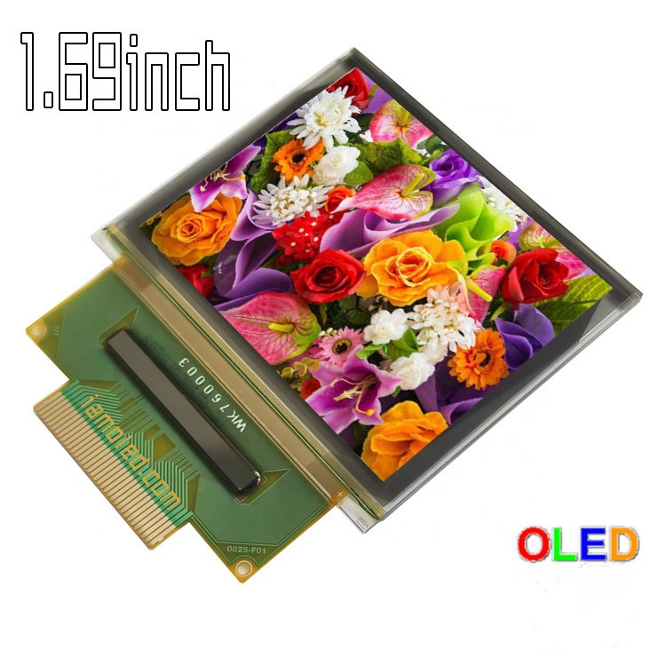 OLED-дисплей 1.69 дюйма, 160x128 пикселей, 262K цветов