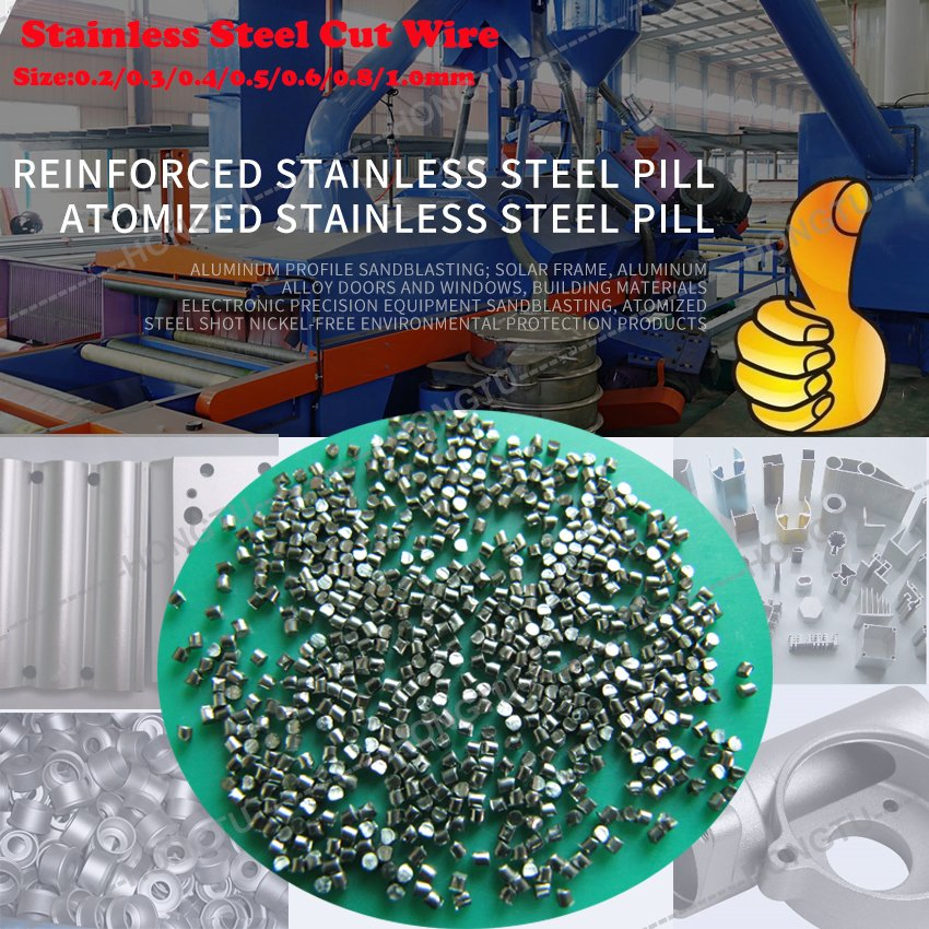 Casting Zinc Cut Wire Shot for Casting Shot Blasting Abrasive Machine