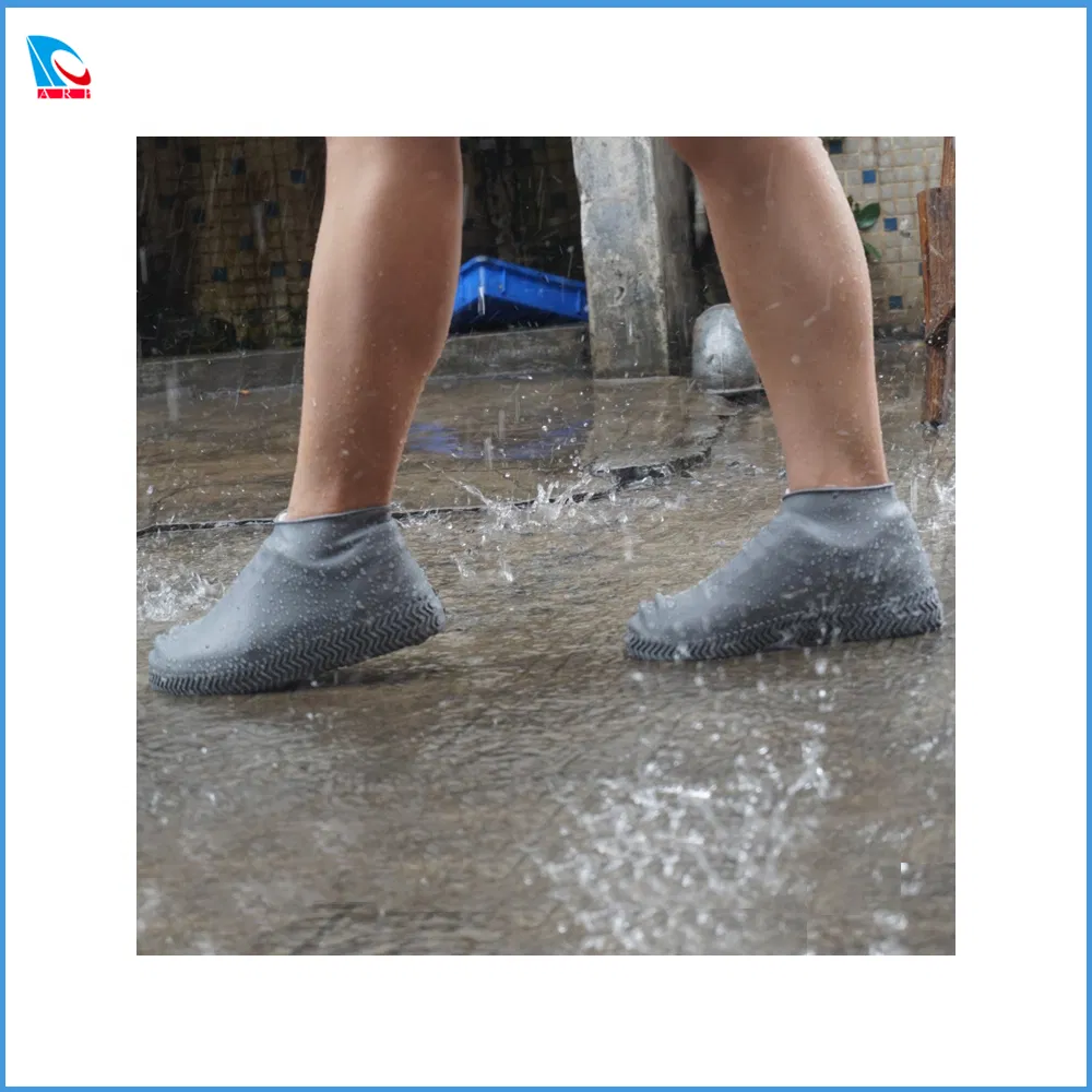 Outdoor Shoe Protectors Reusable Rain Boots Waterproof Silicone Shoe Covers